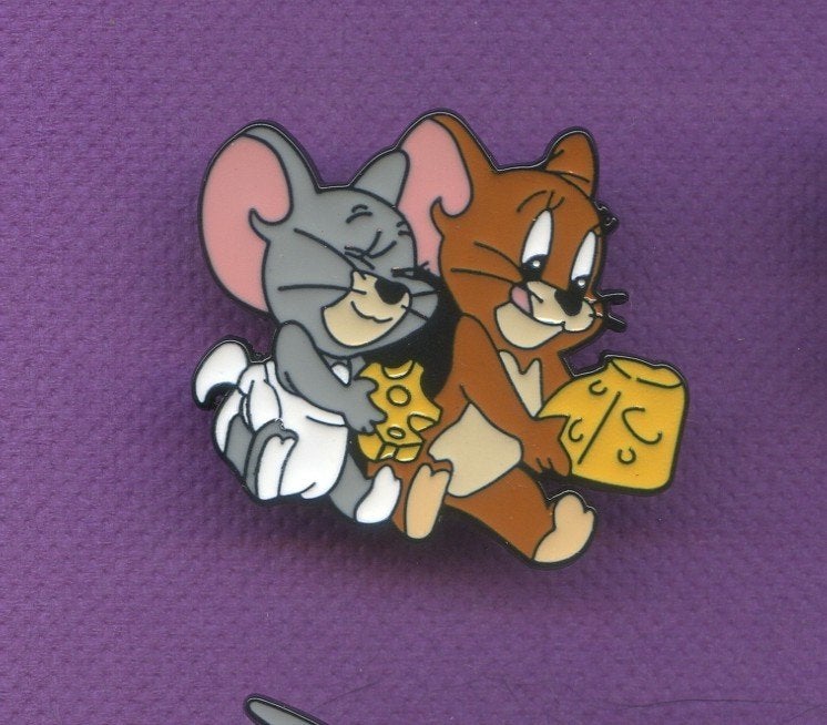 pins bd tom et jerry ( les souris ) y206, Envoi, Comme neuf, Insigne ou Pin's
