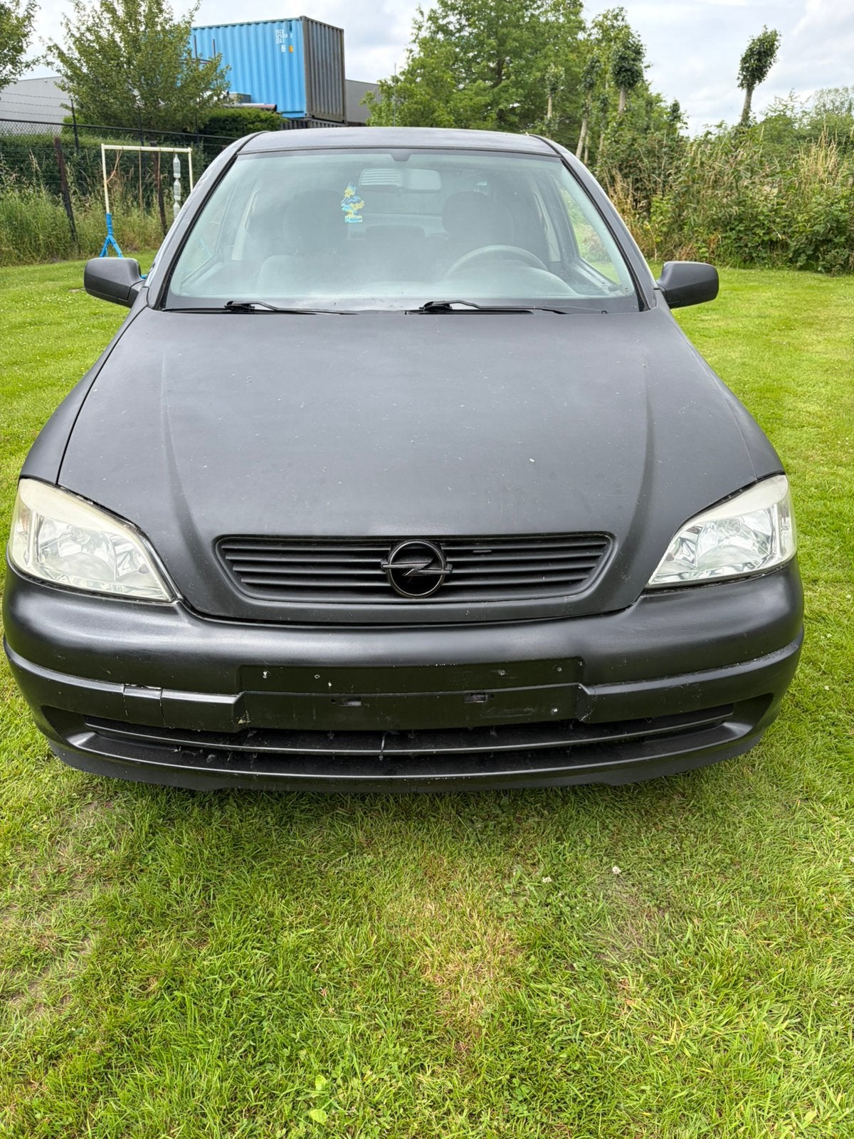 Opel astra g 1.4 benzine, Auto's, Stof, Blauw, Grijs, Particulier