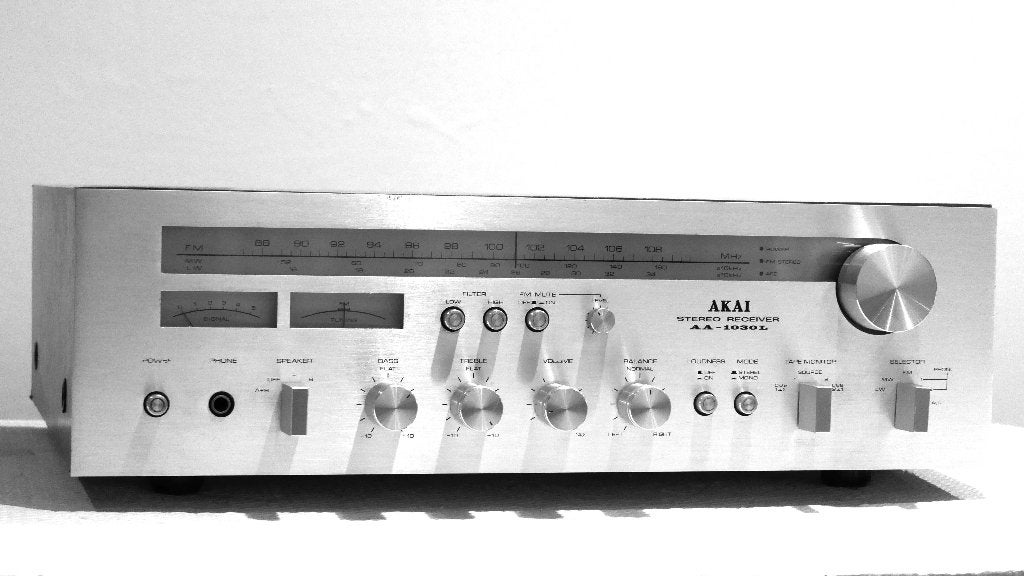 Akai AA-1030L  receiver, TV, Hi-fi & Vidéo, Enlèvement ou Envoi, Comme neuf, Stéréo
