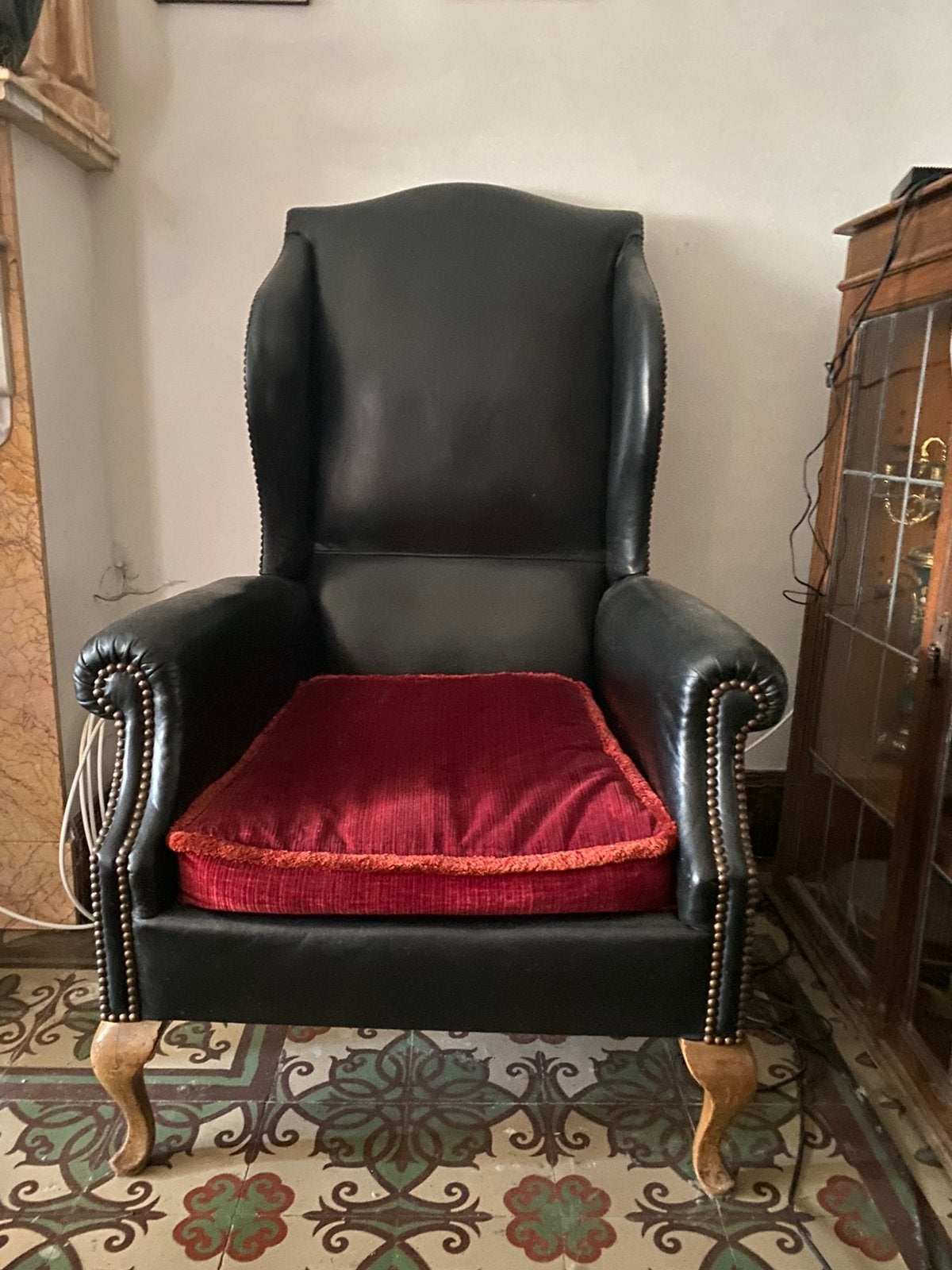 Fauteuil Wingback, Enlèvement, Comme neuf