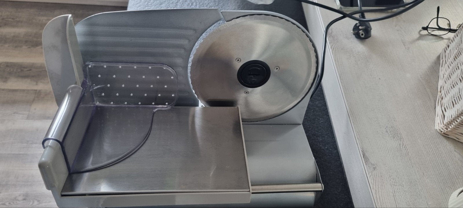 snijmachine, Huis en Inrichting, Keuken | Keukenbenodigdheden, Ophalen, Gebruikt, Metaal, Snijmachine