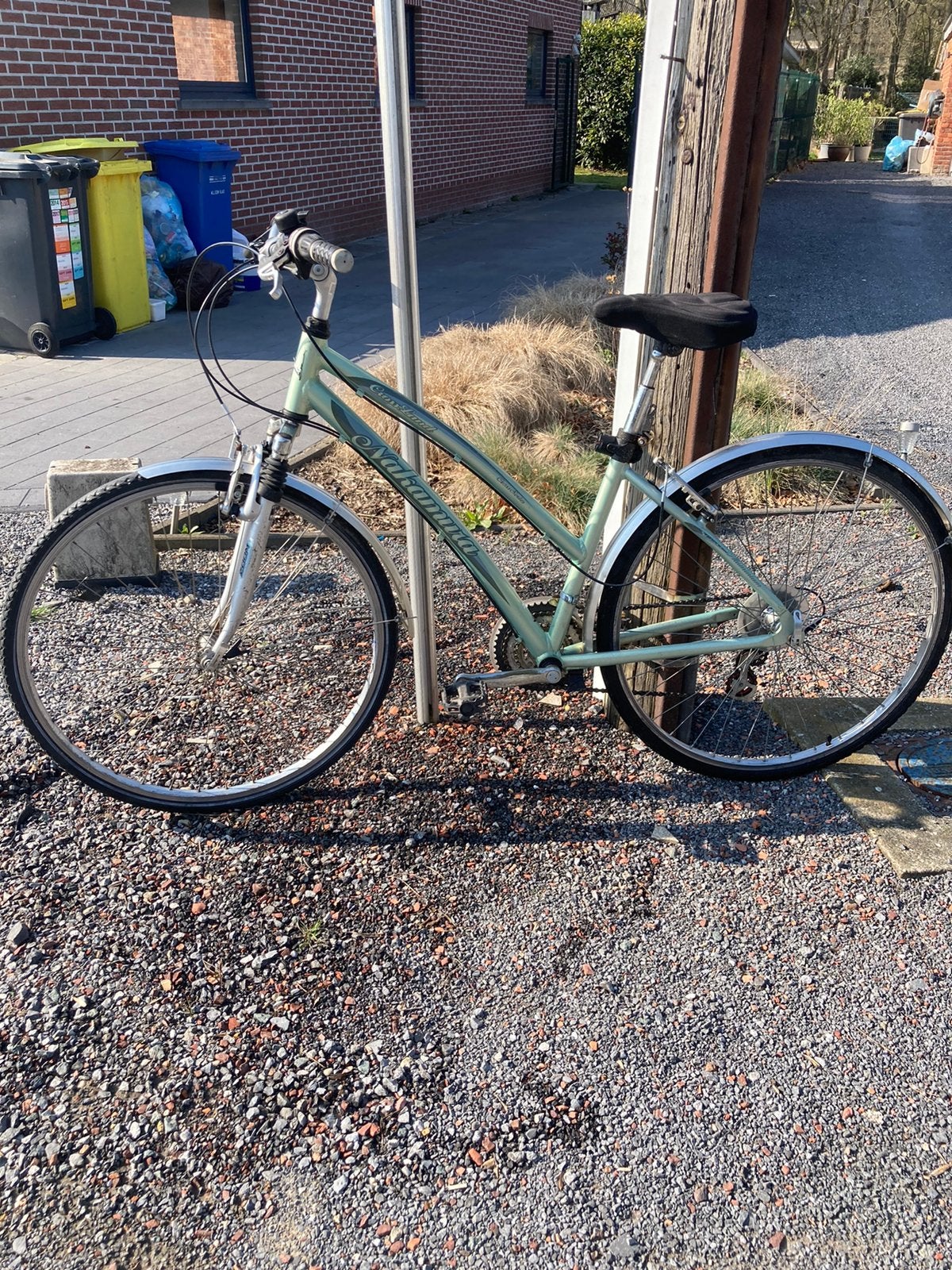Vélo turquoise, Vélos & Vélomoteurs, Accès (extra) bas, Autres marques, Frein sur jante, Utilisé