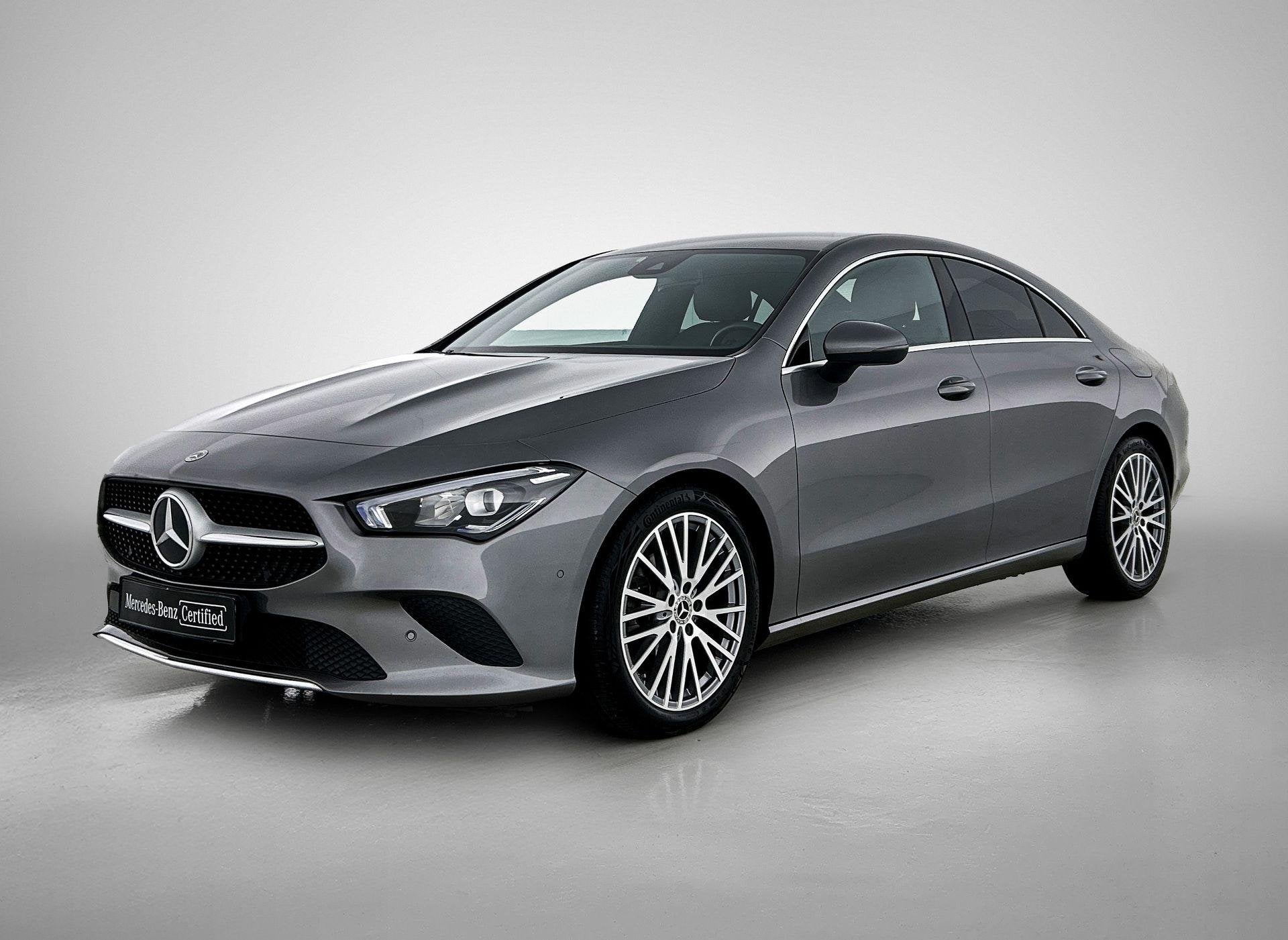 Mercedes-Benz CLA-klasse 180 Coupé Luxury Line | Smartphone, Auto's, Stof, Gebruikt, Zwart, 4 cilinders