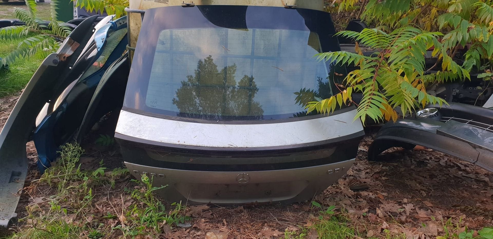 MERCEDES C220 SPORT COUPE ACHTERKLEP BJ 2003, Gebruikt, -, Ophalen of Verzenden, Achter