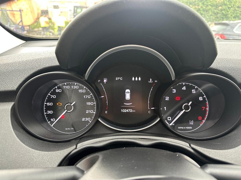 Fiat 500X S-Design Cross 1.6 E-TorQ 110 pk goed onderhouden, Voorwielaandrijving, Dealer onderhouden, 4 cilinders, Zwart