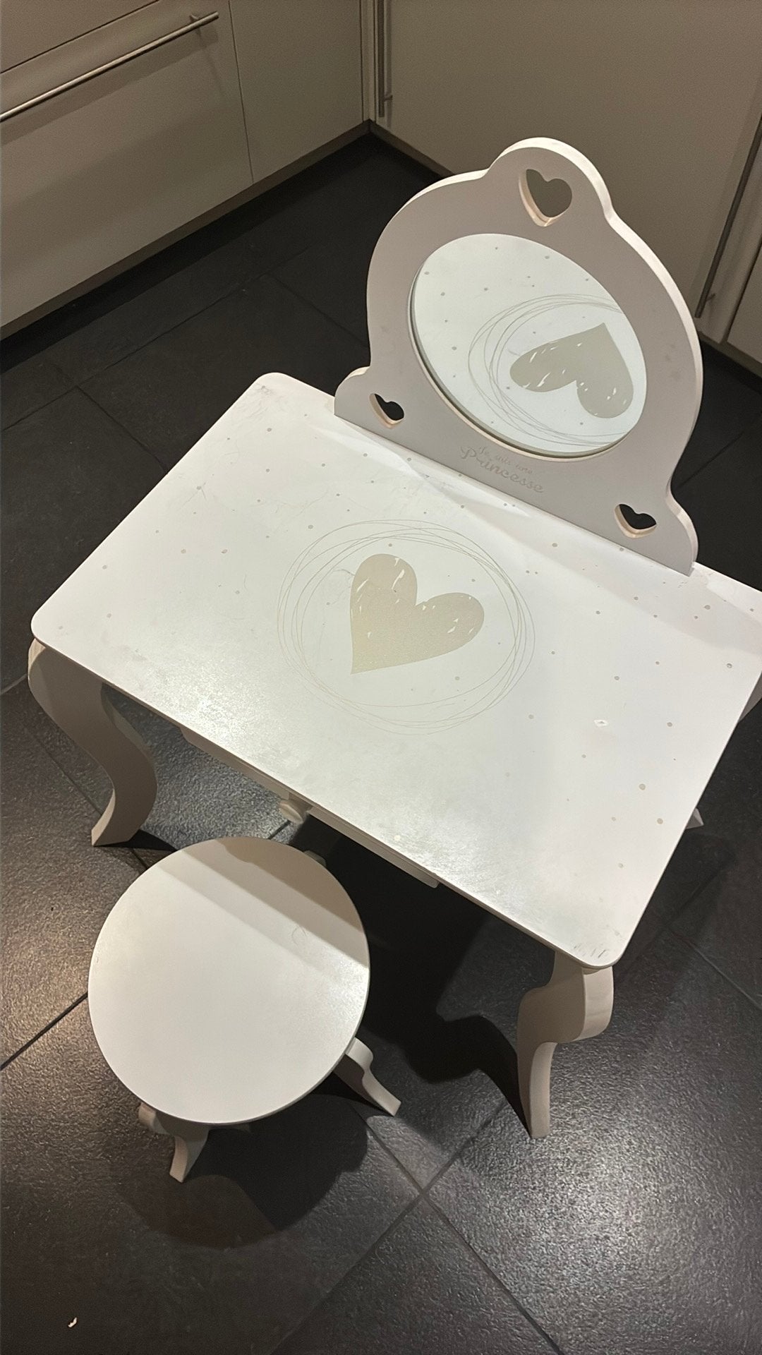Schminktafel voor kinderen, Ophalen, Gebruikt