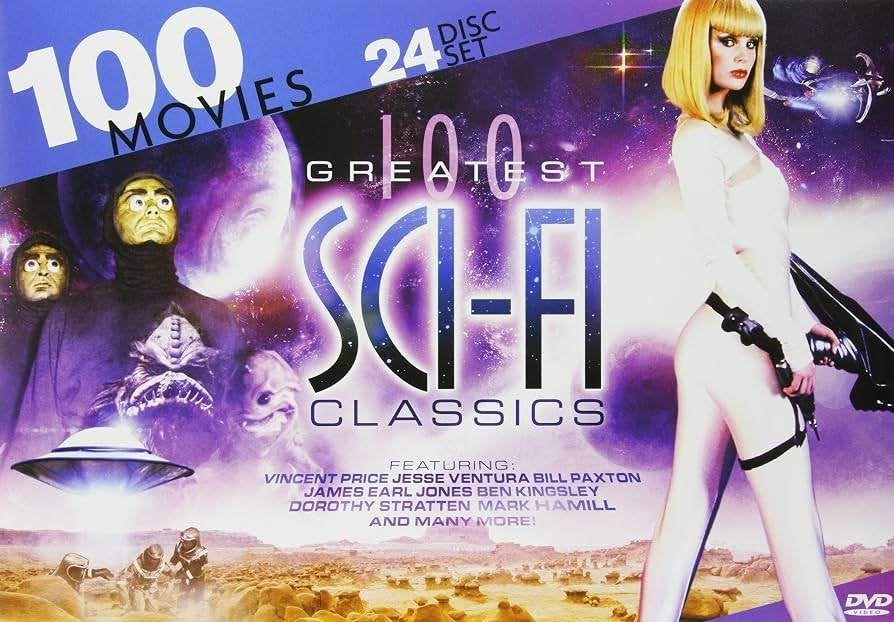 100 Greatest Sci-Fi Classics DVD Boxset (Sealed), Import, Anglais, Science-Fiction, Neuf, dans son emballage
