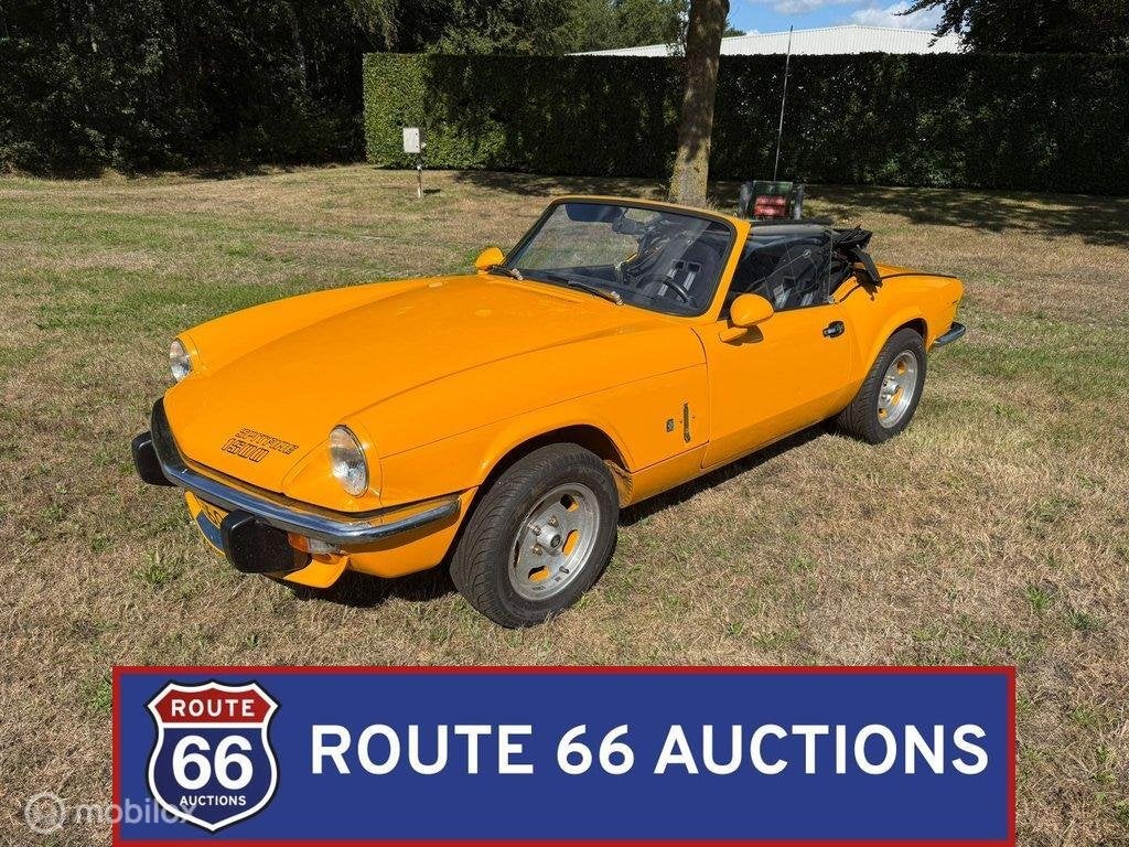 Triumph Spitfire | 1978 | Route 66 Auctions, Autos, Achat, Entreprise, Boîte manuelle, Triumph