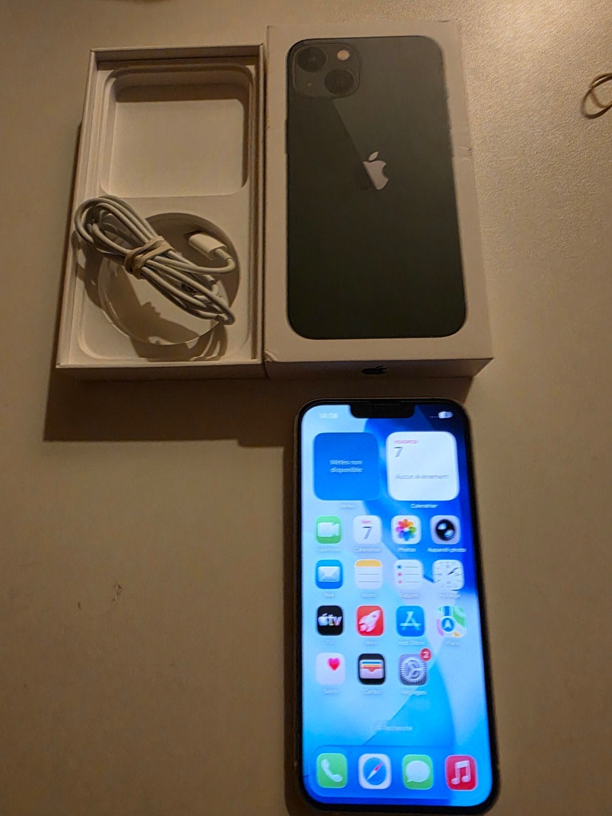 iPhone 13 128gb in witte nikkelconditie, Ophalen of Verzenden, Wit, IPhone 13
