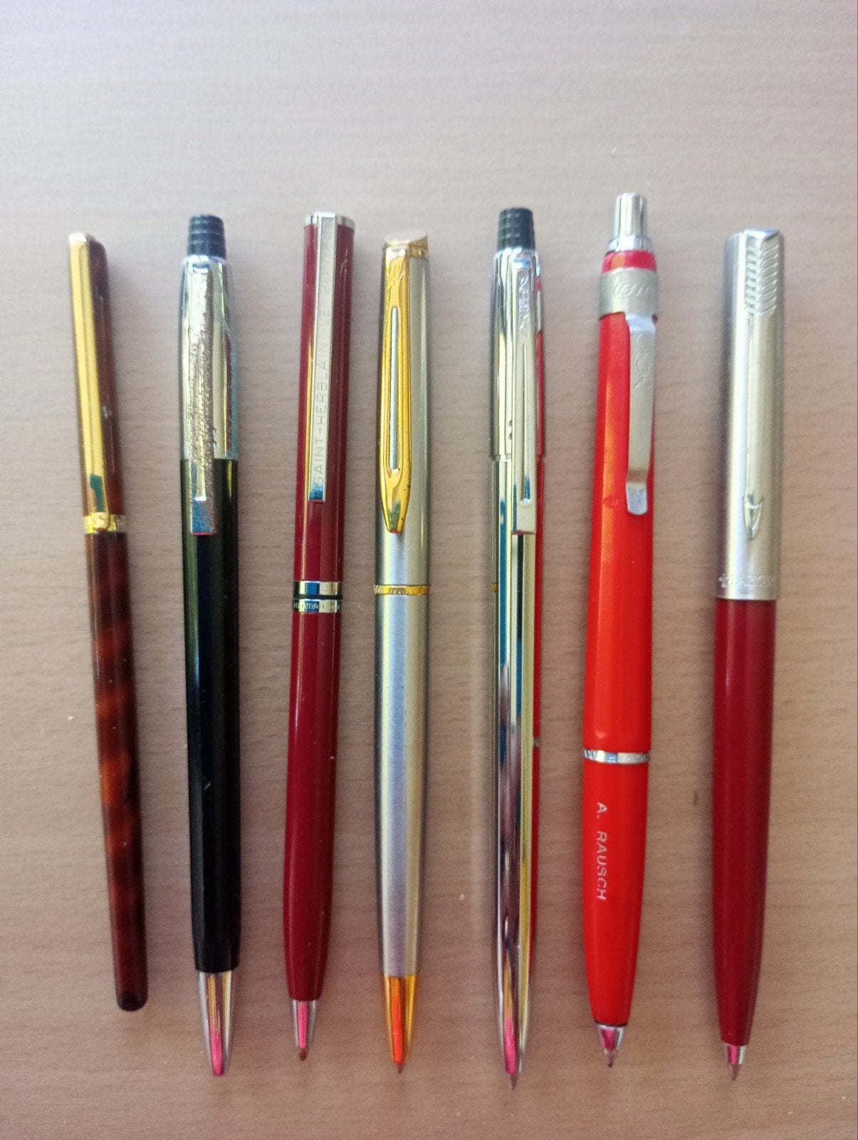 14 diverse stylos (Parker, waterman, ...), Collections, Enlèvement ou Envoi, Utilisé, Stylo à bille, Parker