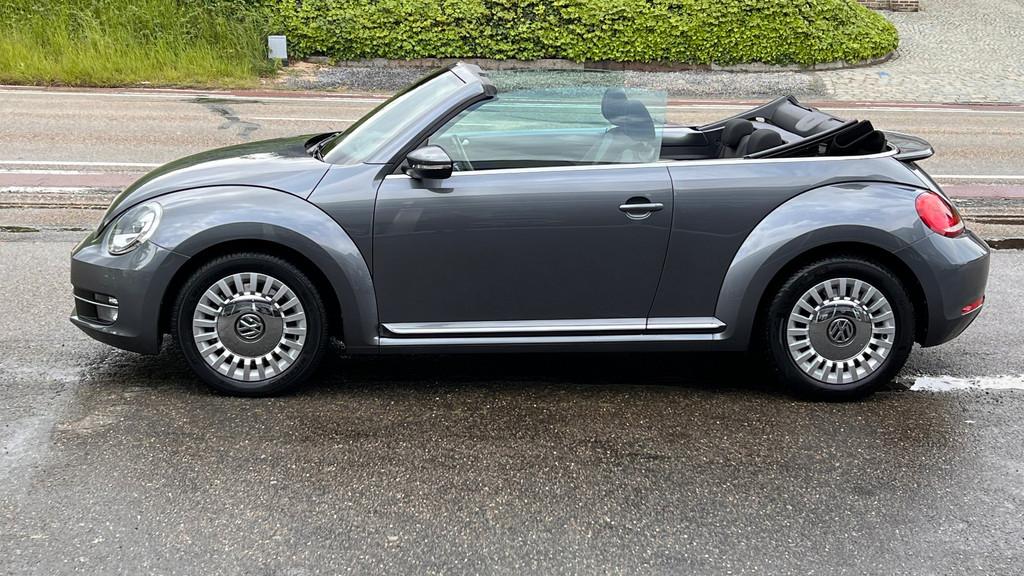 Volkswagen Beetle CABRIO Beetle Cabriolet 1.2 TSI AUTOMAAT B, Autos, 1197 cm³, Argent ou Gris, Achat, 105 ch