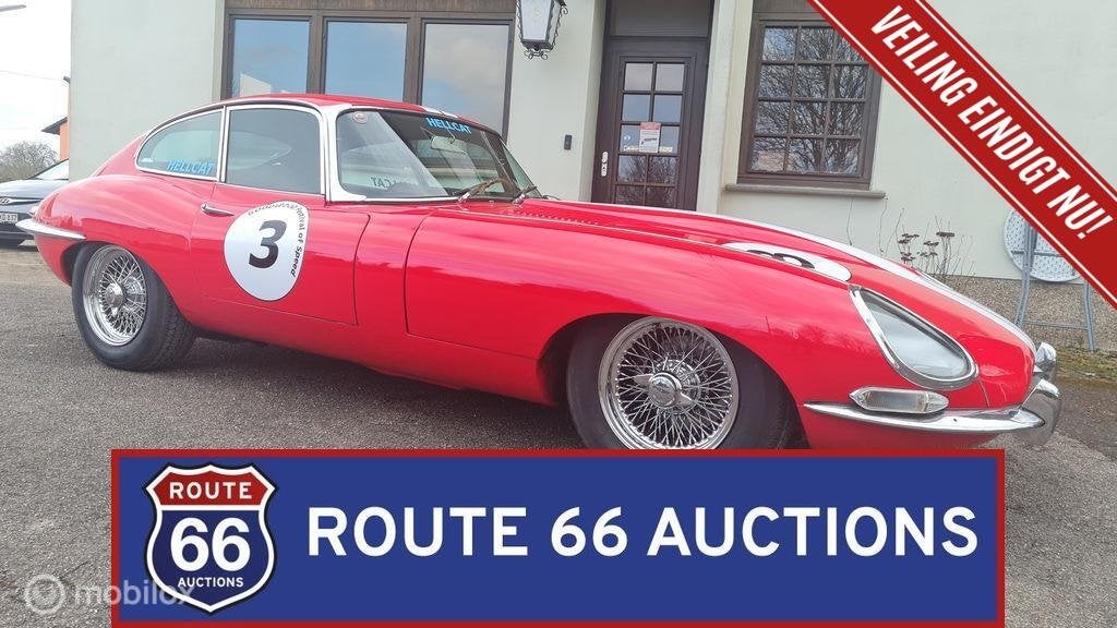 Jaguar E-Type Series 1 Coupe | 1963 | Route 66 Auctions, Achat, Entreprise, Boîte manuelle, Autre carrosserie