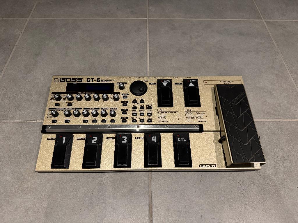 Processeur multi-effets Boss GT-6 pour guitare, Musique & Instruments, Enlèvement ou Envoi, Utilisé, Multi-effet