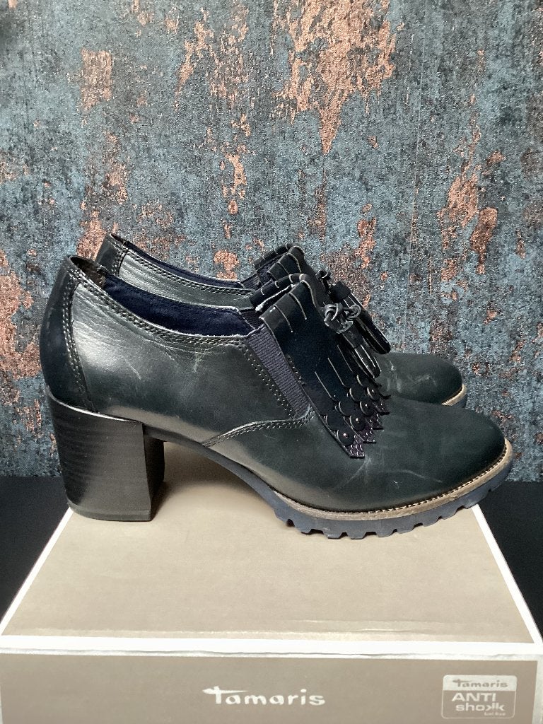 Schoenen Tamaris blauw 38, Tamaris, Schoenen met lage hakken, Blauw, Ophalen of Verzenden