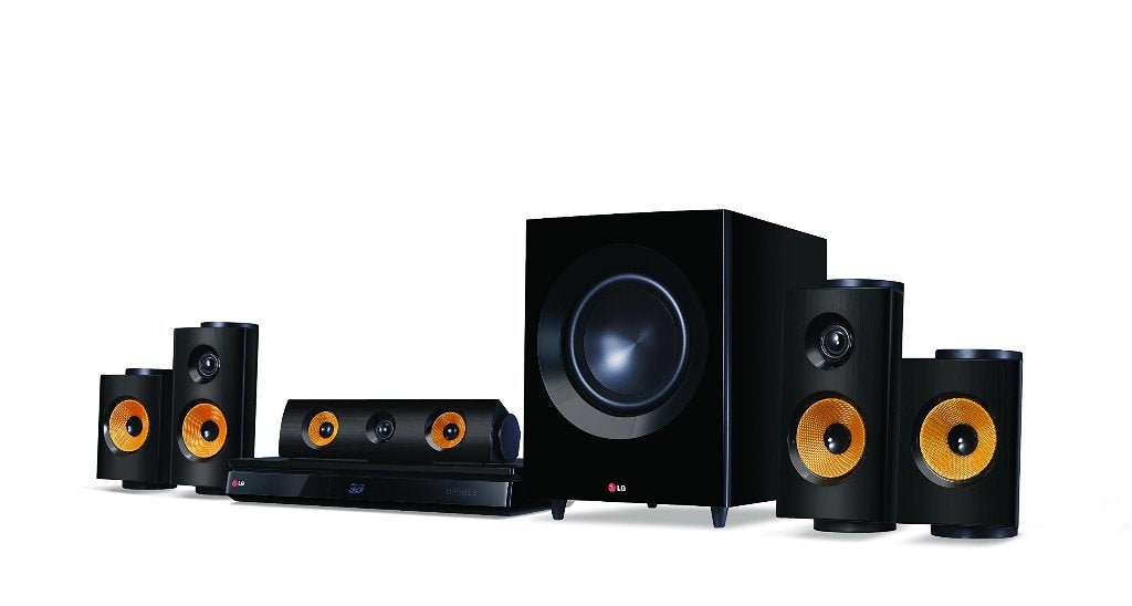 LG 5.1 Home Cinema set BH7240BW, Audio, Tv en Foto, Home Cinema-sets, Blu-ray-speler, 70 watt of meer, Zo goed als nieuw, 5.1-systeem