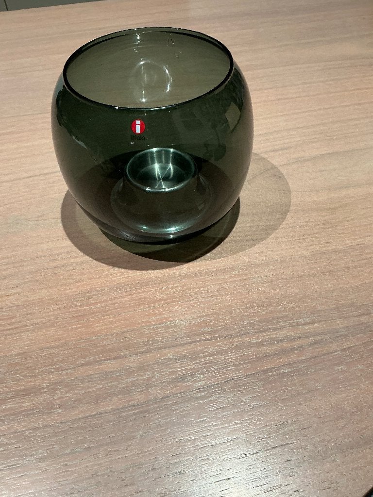 Theelicht houder Iittala, Huis en Inrichting, Ophalen, 11 cm, Grijs, Kaars