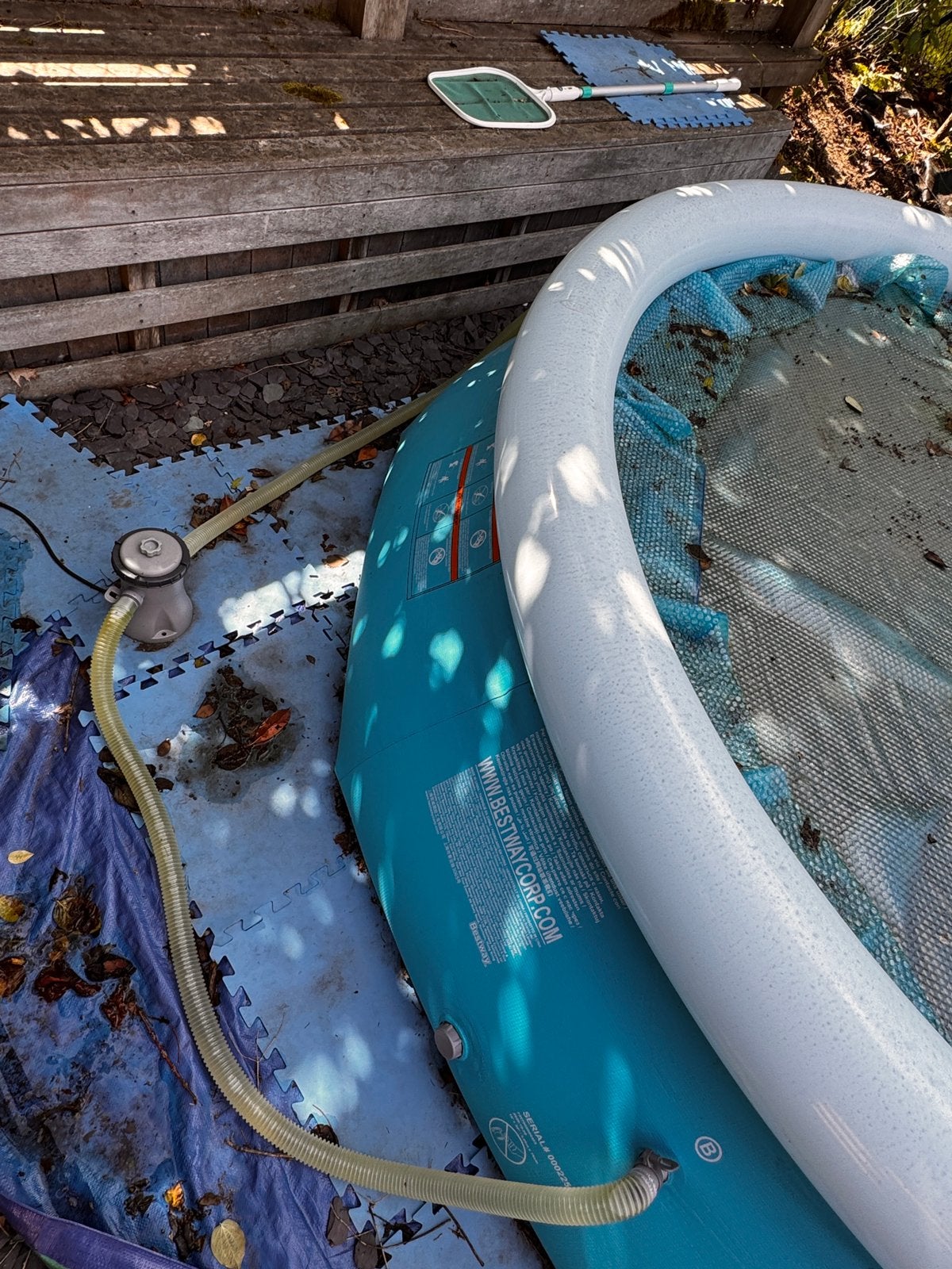 Piscine gonflable, Ophalen, Gebruikt, Opblaaszwembad, Rond