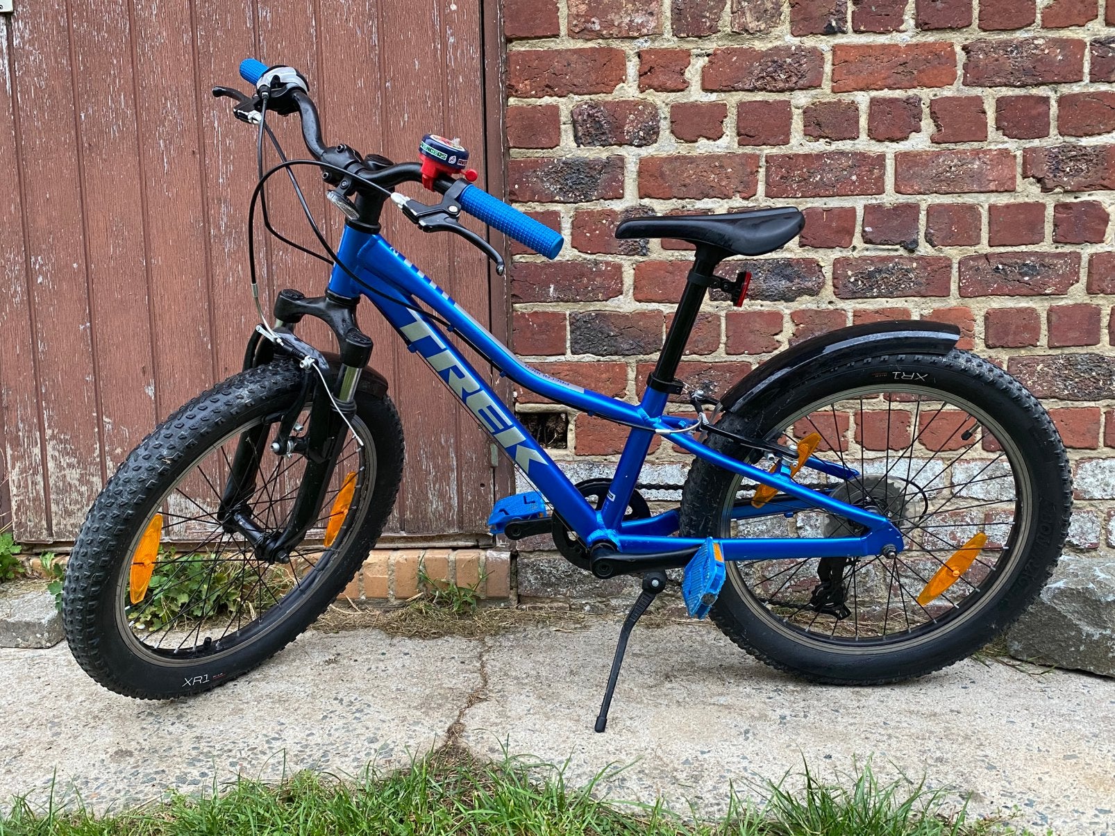 Trek Precaliber 20 inch blauwe kinderfiets jongensfiets, Fietsen en Brommers, Ophalen, Zo goed als nieuw