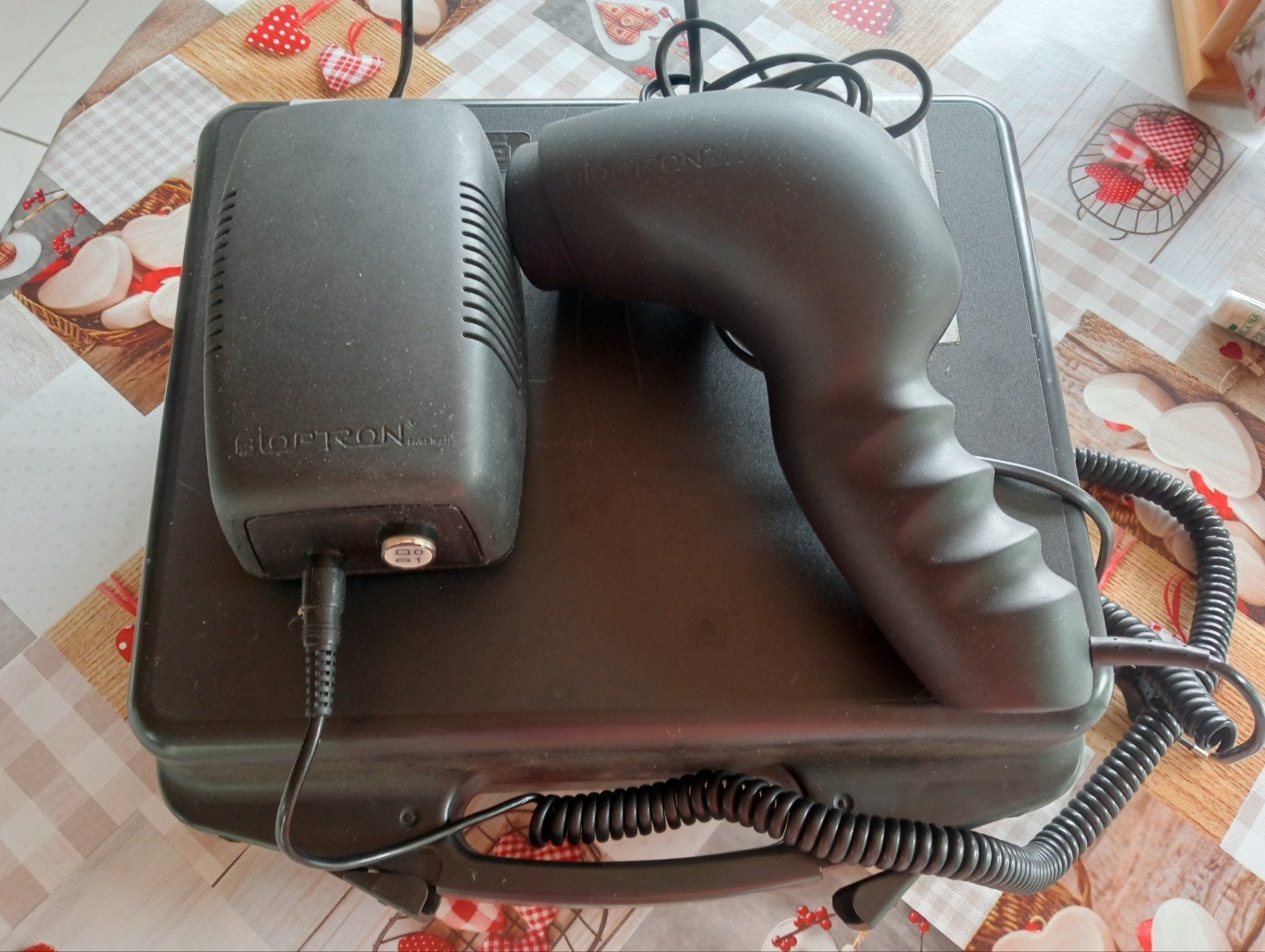 Bioptron lamp, Enlèvement