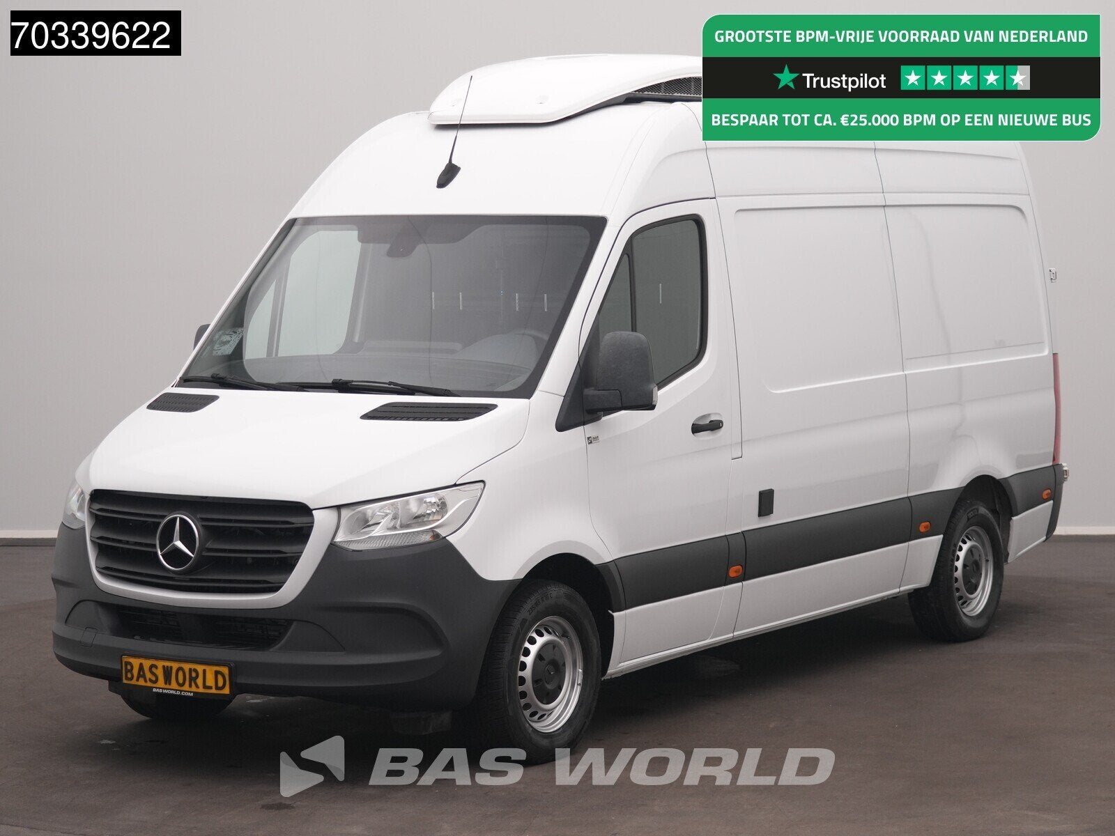 Mercedes Sprinter 316 CDI Koelwagen L2H2 Kerstner Cool Jet 2, Stof, Gebruikt, Euro 6, 4 cilinders