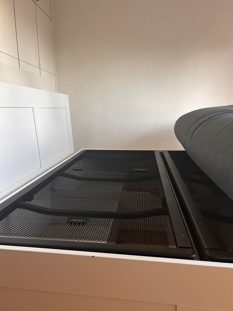 Auping bedlatten, 2 stuks voor bed 180x200, Huis en Inrichting, Slaapkamer | Bedden, Ophalen, 90 cm, Zwart, Zo goed als nieuw