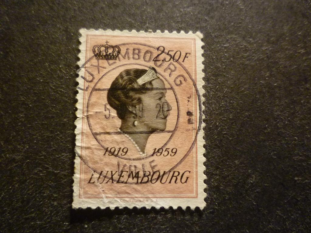 Luxemburg/Luxembourg 1959 Mi 602(o) Gestempeld/Oblitéré, Verzenden, Luxemburg