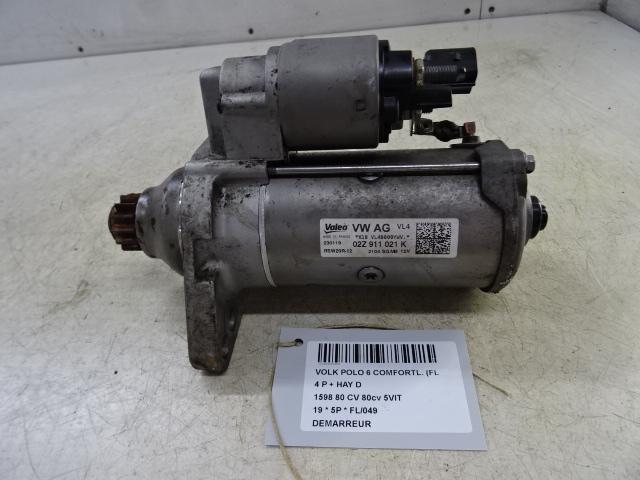 STARTMOTOR Volkswagen Polo VI (AW1) (02Z911021C), Gebruikt, Volkswagen, Mevr. I. Hauben, Rue de l'Espoir 34 34
4030  GRIVEGNÉE, BE