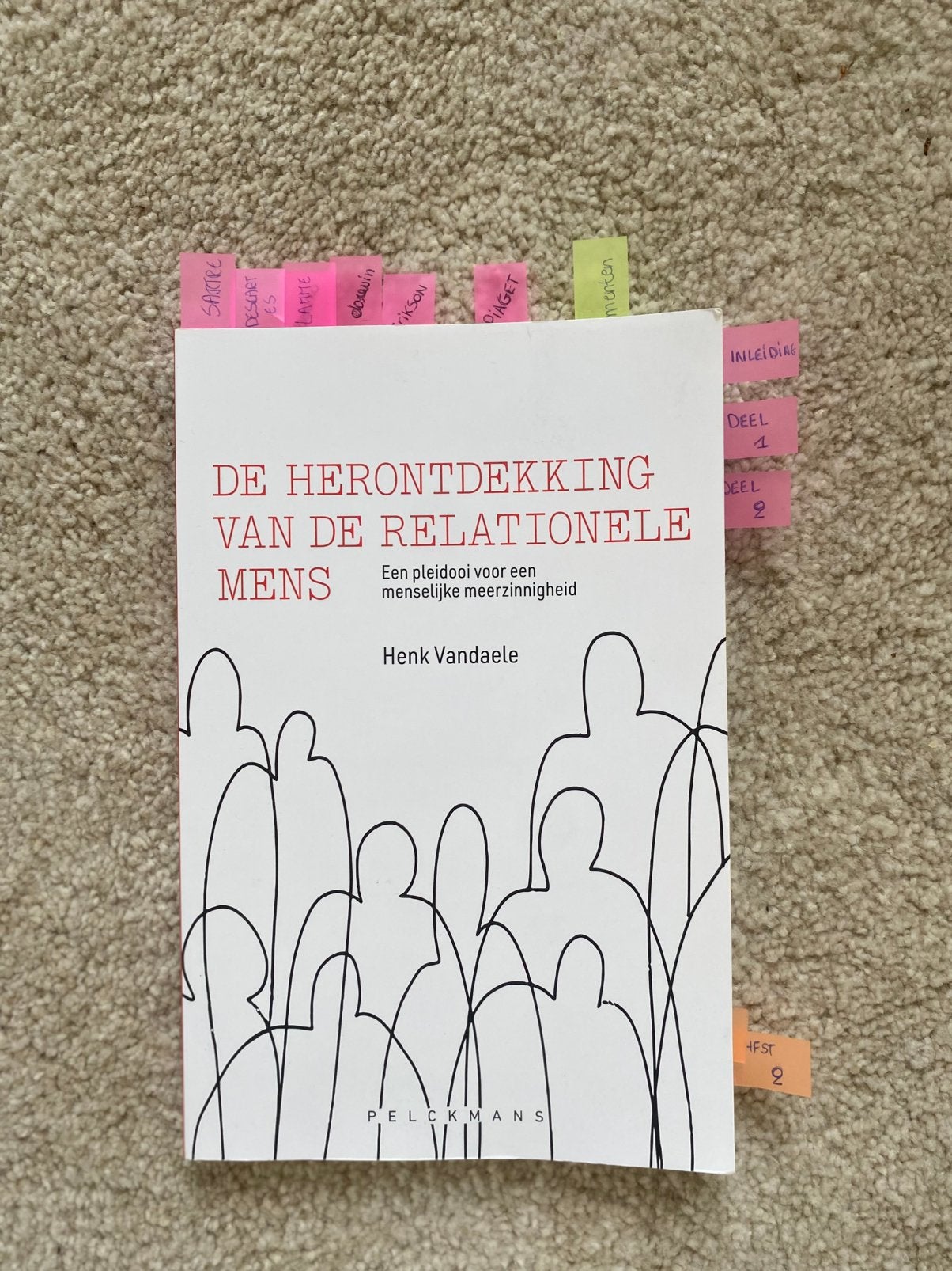 Henk Vandaele - De herontdekking van de relationele mens, Livres, Philosophie, Enlèvement ou Envoi, Henk Vandaele