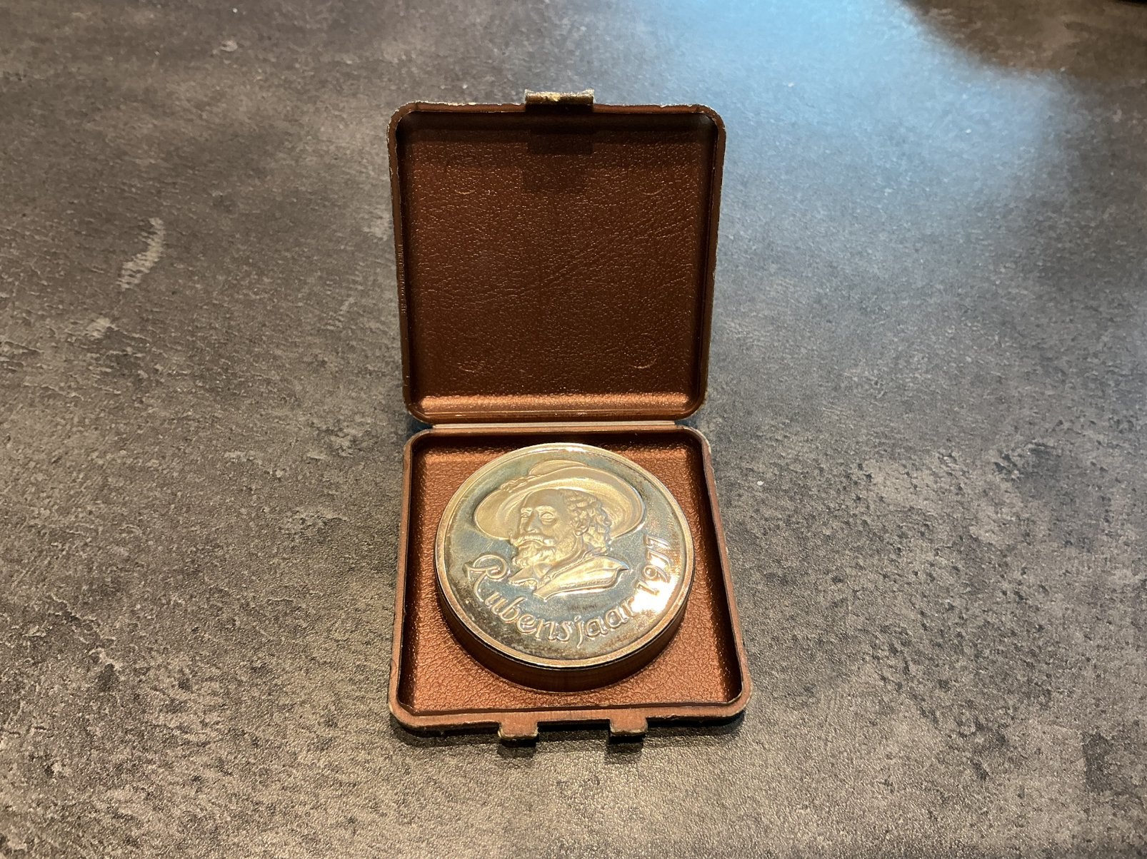 België zilveren herdenkingsmunt 1977, Ophalen of Verzenden, Zilver