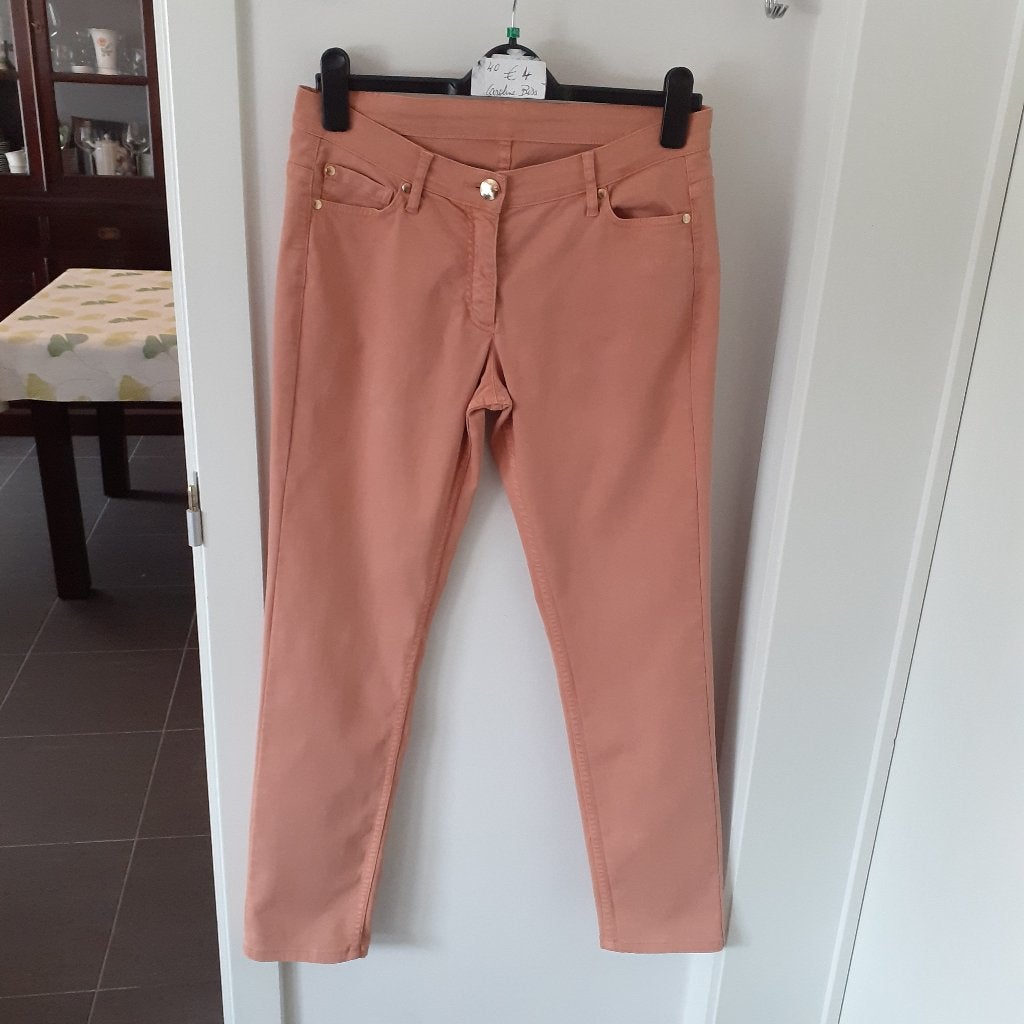 CAROLINE BISS Roestkleurige spijkerbroek Maat: 40 Prijs: € 4, Kleding | Dames, Spijkerbroeken en Jeans, Overige kleuren, Ophalen of Verzenden