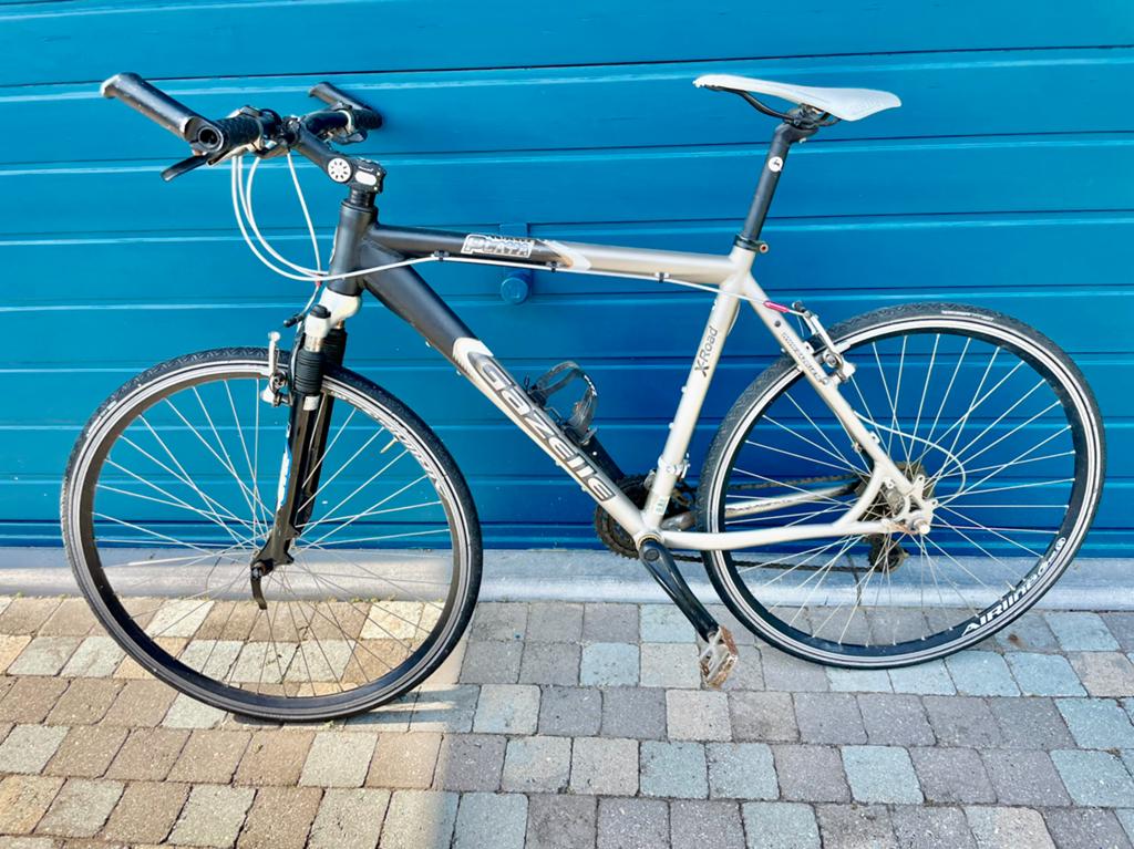 Gazelle Playa hybride X-road 24 versnel., Fietsen en Brommers, Ophalen, Gebruikt, 26 inch, Velgrem