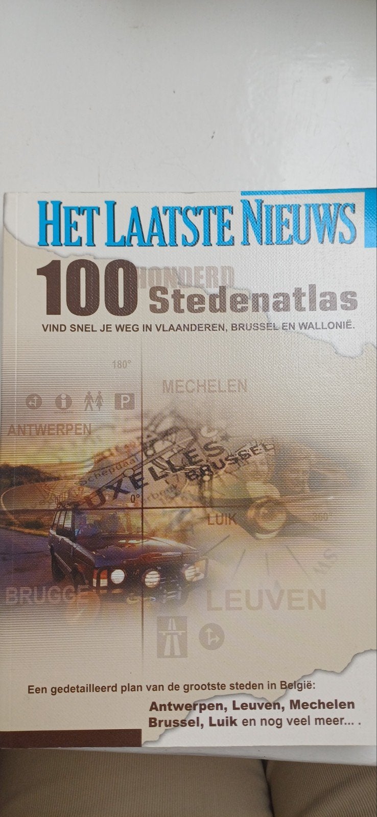 100 stedenatlas, Livres, Transport, Enlèvement