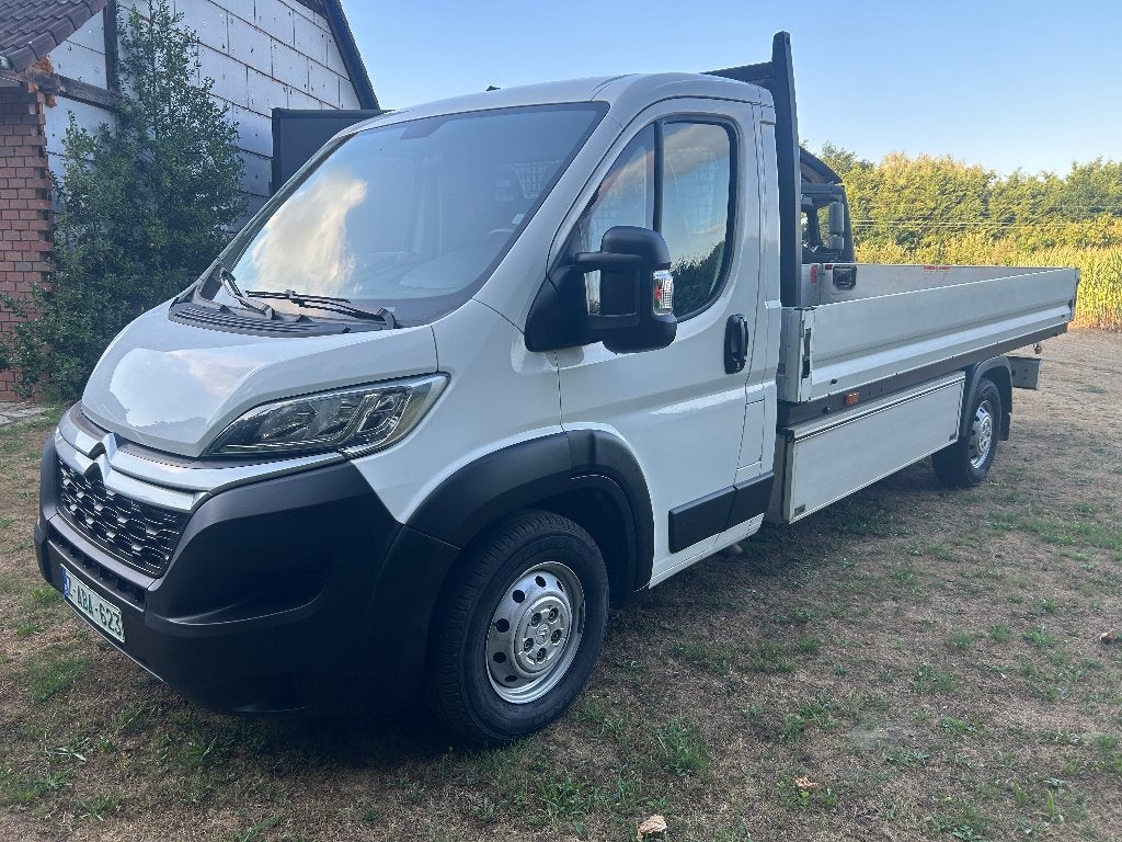 citroen jumper 2.2hdi EXTRA LANG!btw!28400km!, Auto's, Voorwielaandrijving, Euro 6, Citroën, Leder en Stof