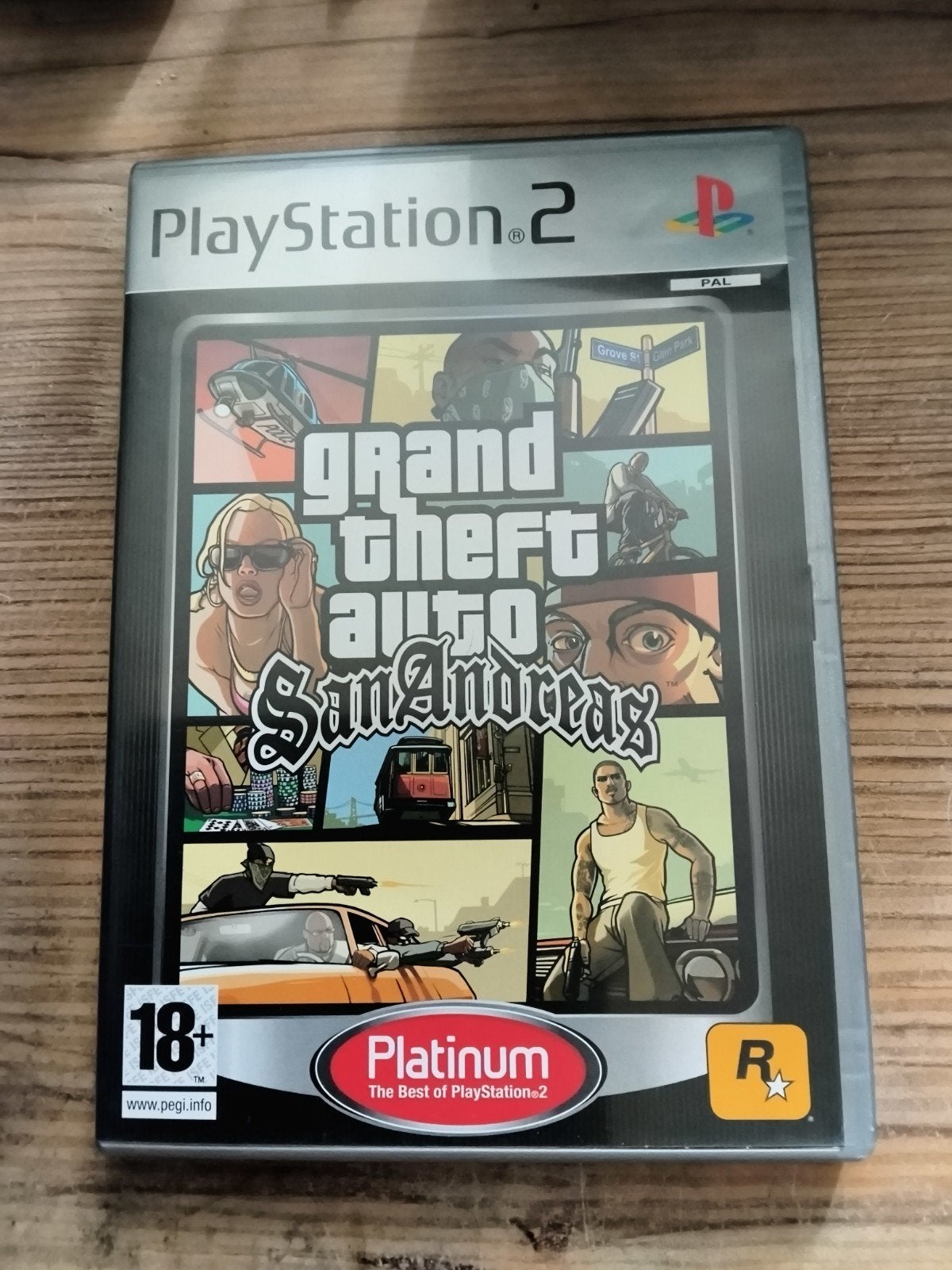 Grand Theft Auto San Andreas - PlayStation 2, Games en Spelcomputers, Games | Sony PlayStation 2, Avontuur en Actie, Gebruikt