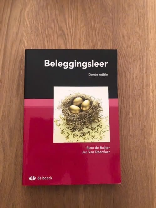 Studieboek beleggingsleer, Boeken, Ophalen of Verzenden, Zo goed als nieuw
