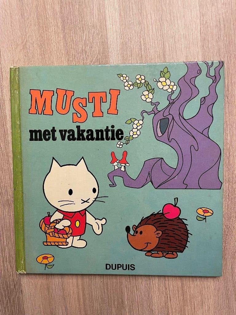 Musti met vakantie (vintage), Boeken, Ophalen of Verzenden