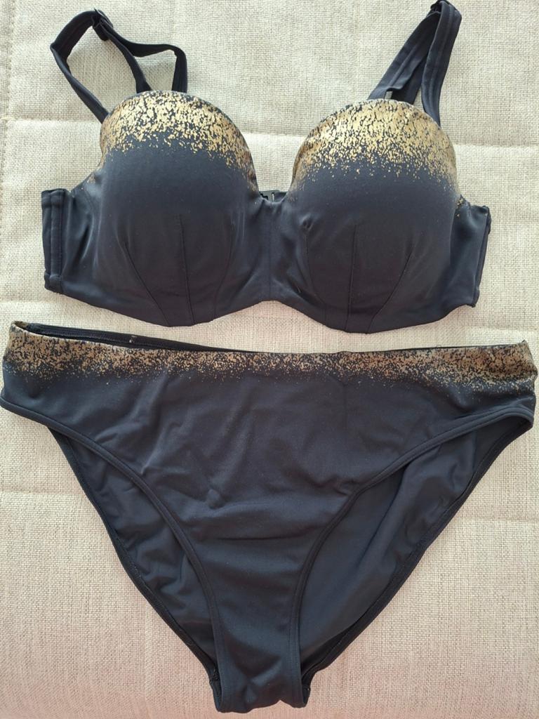 Bikini Marlies Dekkers Zwart Maat 85/100D., Zwart, Ophalen of Verzenden, Bikini, Gedragen