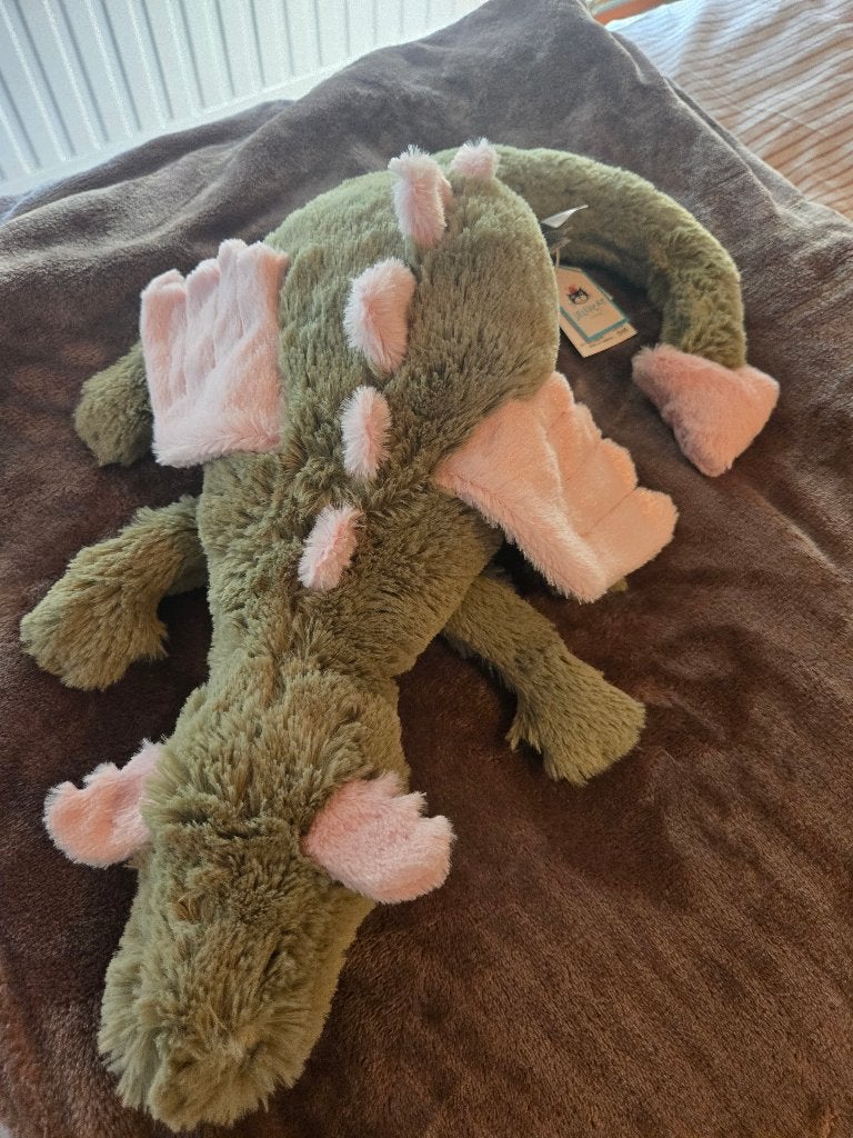 Jellycat malachy dragon, Hobby en Vrije tijd, Ophalen, Nieuw