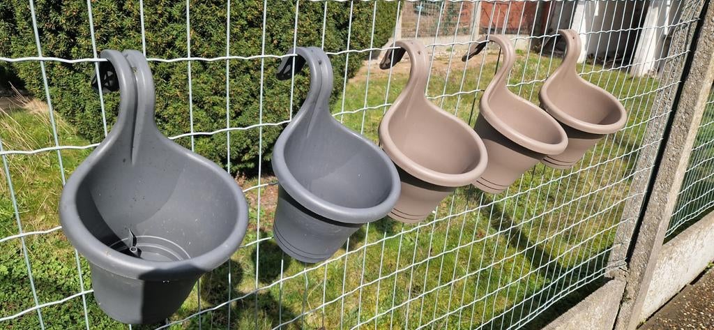 Pots de fleurs suspendus, Enlèvement
