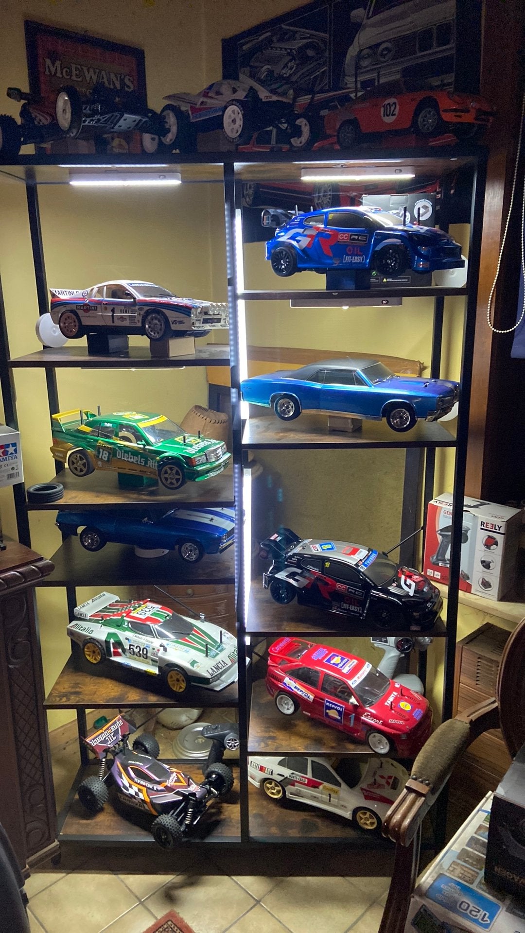 Collectie RC wagens,moeten de deur uit!!!, Elektro, Nieuw, Ophalen of Verzenden, Schaal 1:10