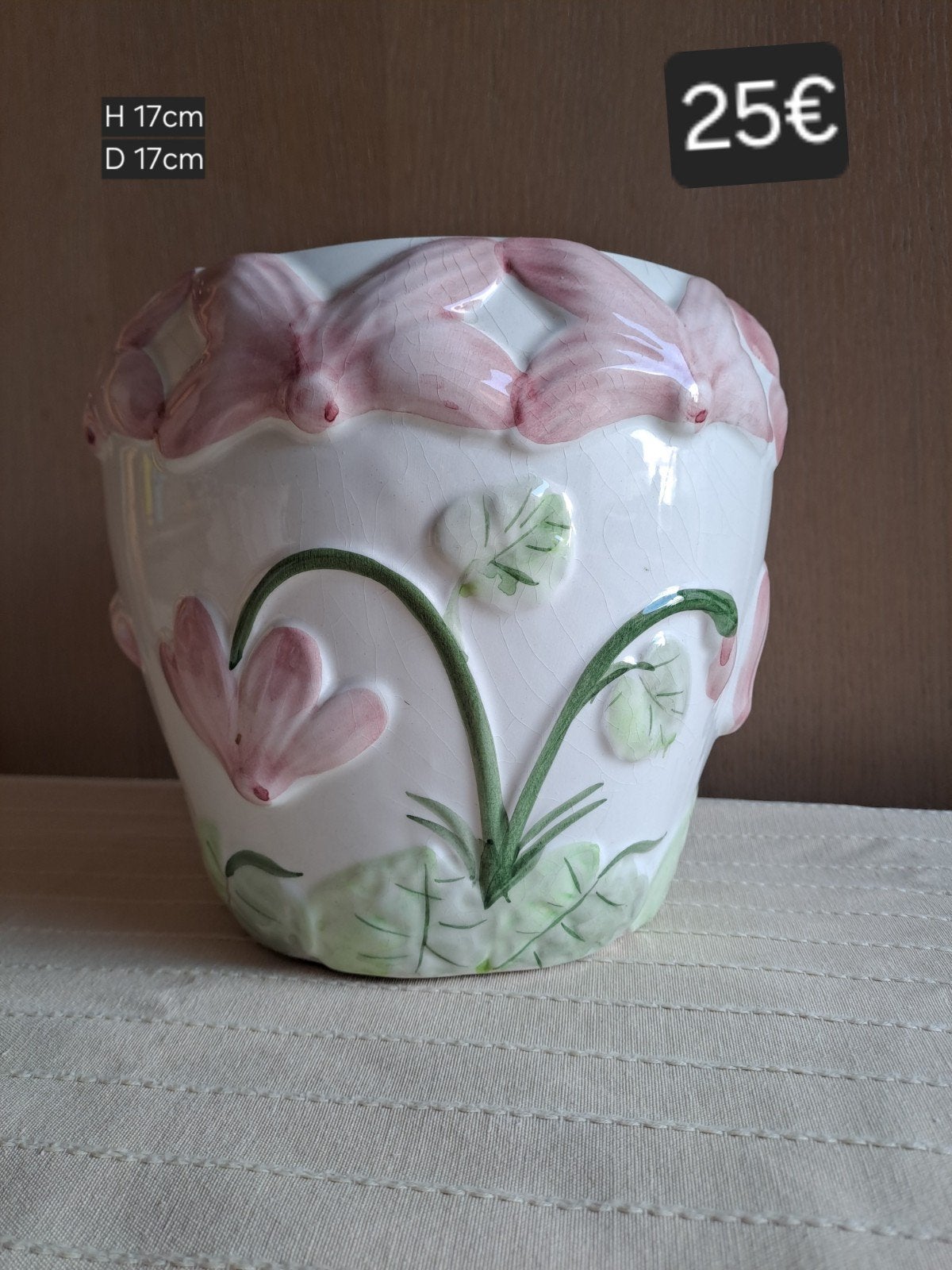 vintage bleompot, Enlèvement ou Envoi