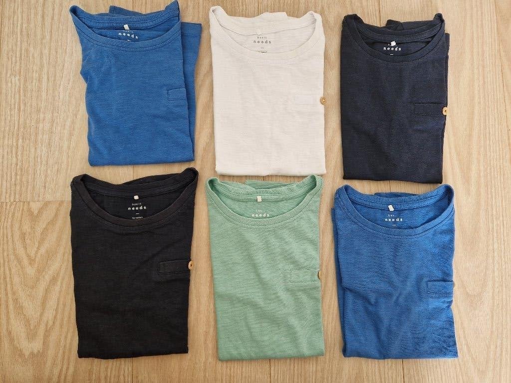 6 t-shirts name-it 122/128, Ophalen, Name-It, Zo goed als nieuw, Shirt of Longsleeve