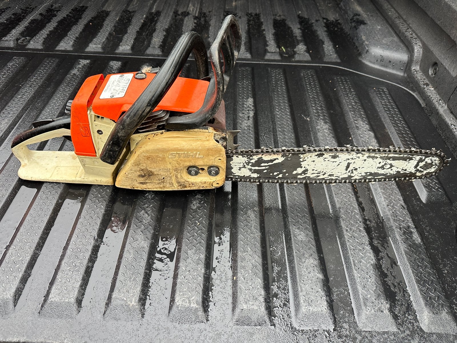 Kettingzaag Stihl 024 Av, Ophalen, Gebruikt