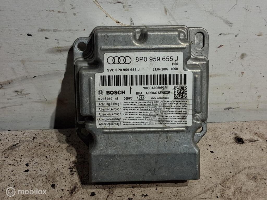 Airbag module Audi A3 8P 1.4 TFSI ('03-'12) 8P0959655J, Autos : Pièces & Accessoires, Audi, Enlèvement ou Envoi, Audi, Utilisé