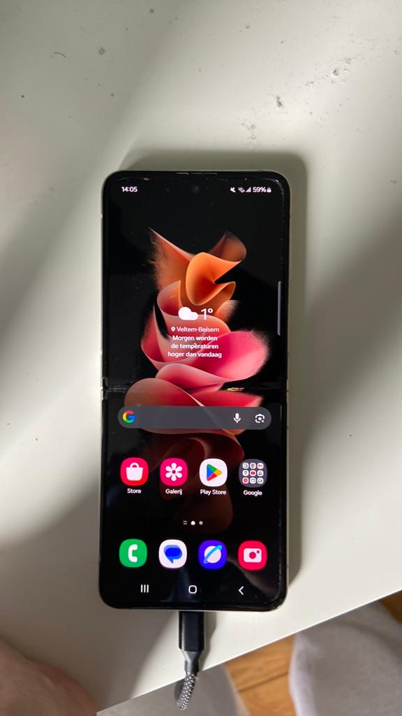 Z flip 3, Telecommunicatie, Mobiele telefoons | Samsung, Niet werkend, Galaxy Z Flip, 128 GB, Zonder abonnement, Zonder simlock
