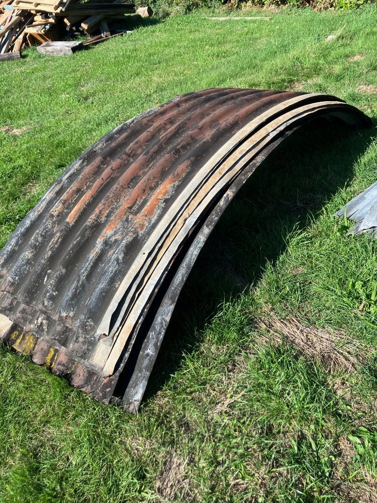 galvanisé golfplaten gratis, Ophalen, Gebruikt, Metaal, Golfplaat