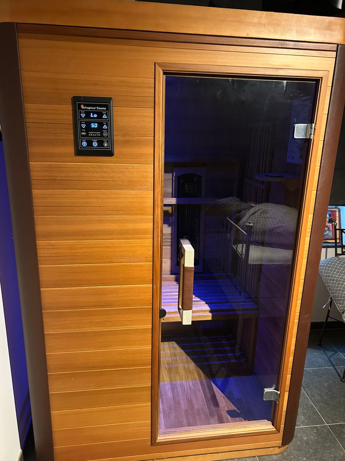 Infrarood sauna, Ophalen, Zo goed als nieuw, Infrarood