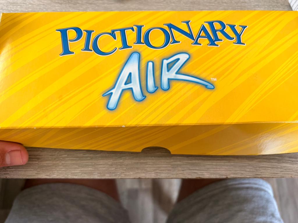 Pictionary air, Ophalen, Zo goed als nieuw