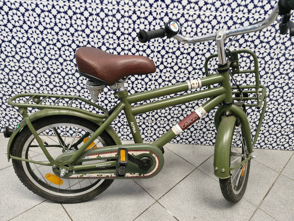 Kinderfiets jongens maat 12 inch, Ophalen, Gebruikt, Velgrem, Minder dan 16 inch