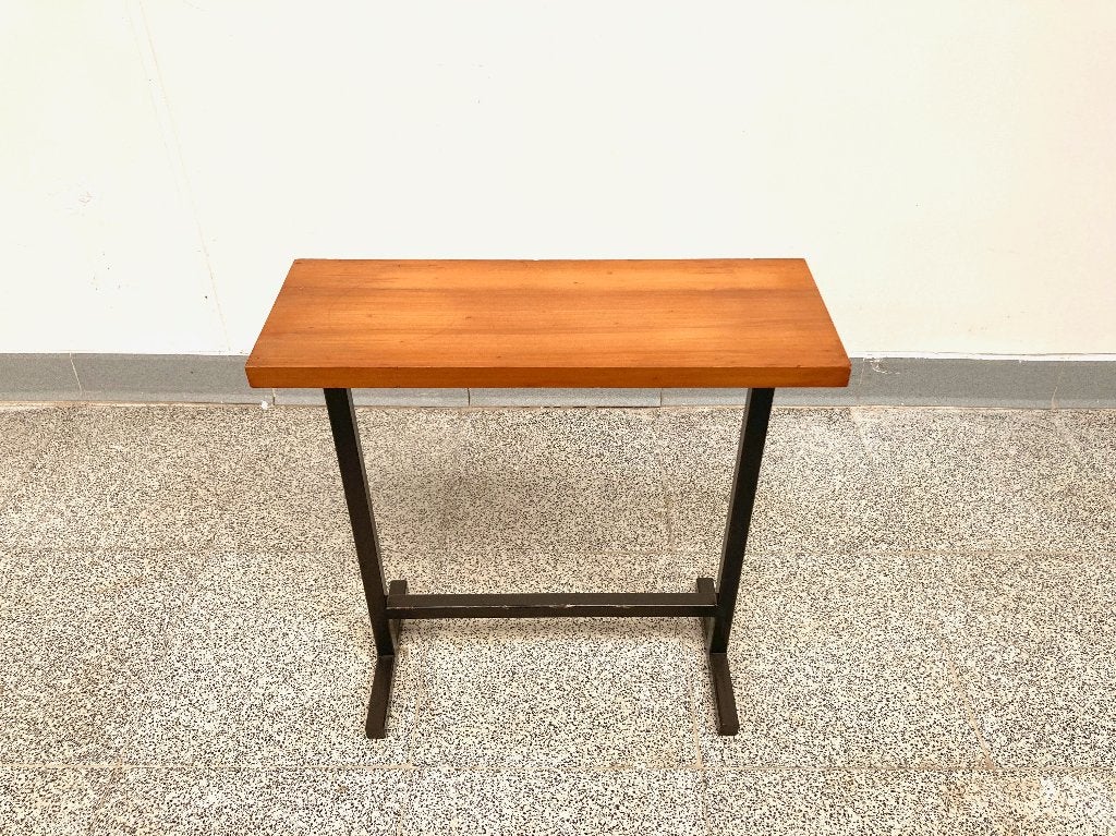 Mid-century vintage bijzettafeltje 1960's, Huis en Inrichting, Overige materialen, Minder dan 55 cm, Gebruikt, Vintage